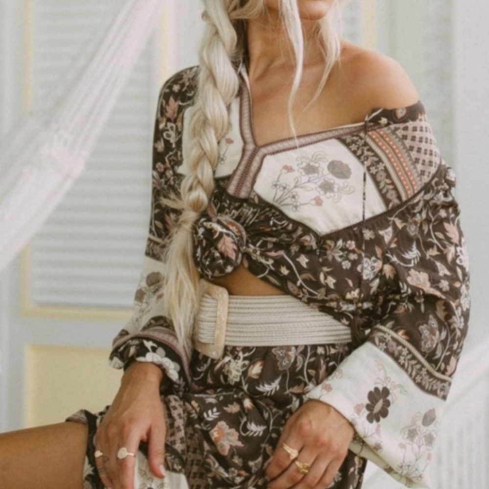 Spell Portabello Road in Nightshade Spell and Gypsy Collective Blouse